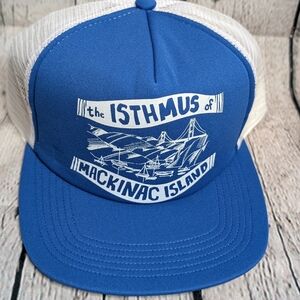 Toddland Blue and White Mackinac Island Cap